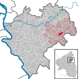 Läget för Allendorf i Rhein-Lahn-Kreis