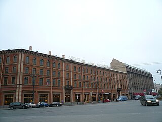 <span class="mw-page-title-main">Angleterre Hotel</span> Building in St. Petersburg, Russia