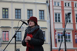 Irena Ševčíková ze spolku Domovina