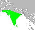 Aire de répartition du Capucin bec-de-plomb