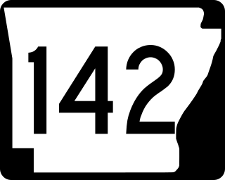 <span class="mw-page-title-main">Arkansas Highway 142</span> Highway in Arkansas