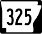 Highway 325 marker