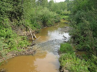 <span class="mw-page-title-main">Assineau River</span> River in Alberta, Canada