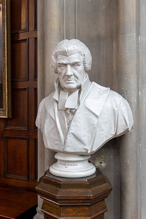 Bust of Eldon at Lincoln's Inn