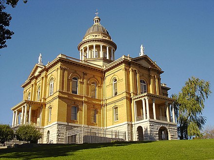 Placer County Courthouse was constructed between 1894 and 1898.