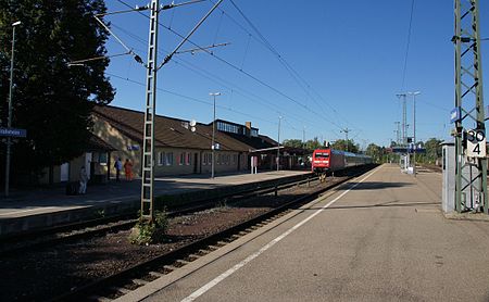 Bahnhof Crailsheim Gleis 2