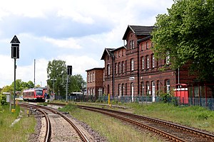 Sortie à la gare de Perleberg