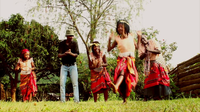 Bakiga Traditional Dance (top) and Muikiga Man(bottom).