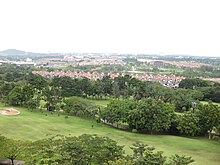 Bandar Baru Bangi circa 2009, as viewed from the Bangi Golf Resort. Bangi.jpg