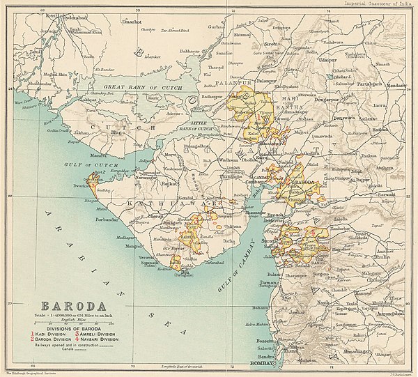 Baroda State in 1901.