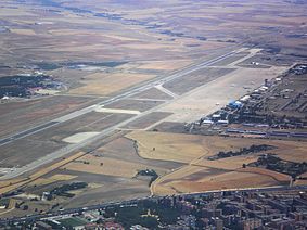 Aerial view of Torrejón Air Base