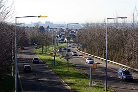 View over Southampton from Bitterne