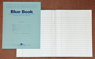 <span class="mw-page-title-main">Examination book</span>