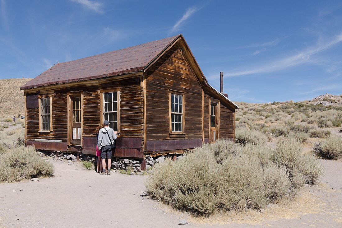 List of buildings in Bodie, California