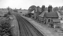 Station van Borwick in 1962