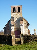 Bouttencourt, Monthières, Somme, Fr, Friedhof, Kirche (2) .jpg