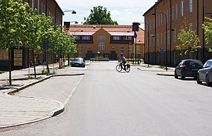 Brigadgatan garnisonen. 
 JPG