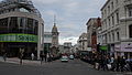 North Street, Brighton, East Sussex, seen from the junction with Western Road in September 2013.