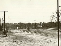 Grand Concourse and 161st Street as it appeared around 1900