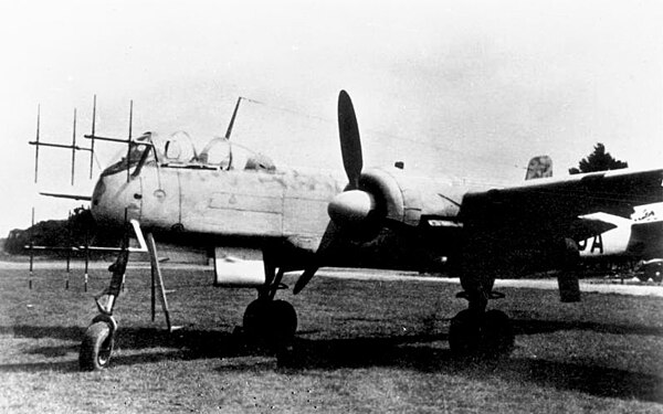 He 219 night fighter. Werner Baake flew these successfully exclusively in I./NJG 1