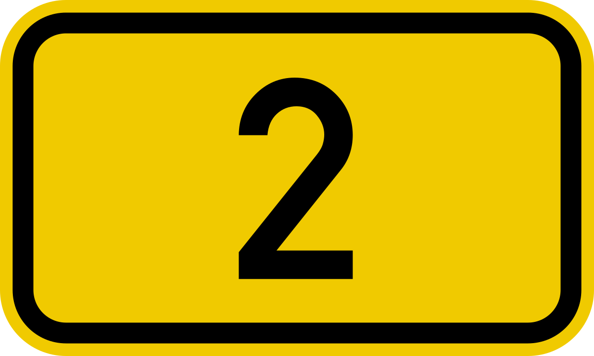 File:Bundesstraße 2 number.svg - Wikipedia