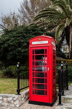 Britisch telephone box