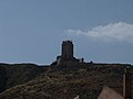 Castillo de Cadrete durante la restauración