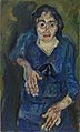 Chaim Soutine: Die Frau in Blau, um 1919, Barnes Foundation, Philadelphia