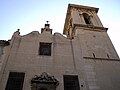 Campanar i façana de l'església del Pilar de València abans de la restauració.jpg