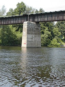 Канадалық солтүстік теміржол Rideau River Bridge.jpg