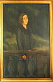 Portrait of Cecile Martinet by Reginald Gray. Paris 1999. 116x73cm. (Oil and Egg Tempera on Canvas)