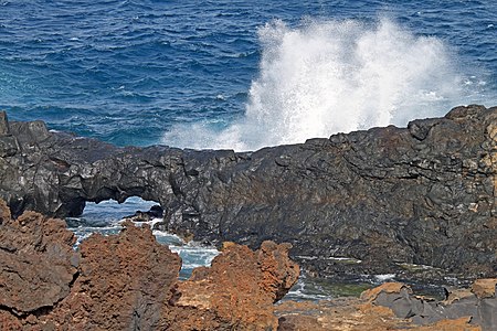 Coast at Charco del Palo, Lanzarote