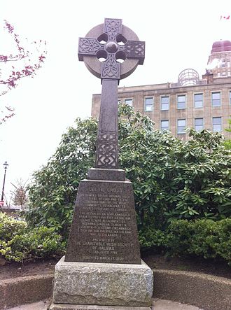 Charitable Irish Society Monument, Halifax, Nova Scotia CharitableIrishSocietyMonumentHalifaxNovaScotia.jpg