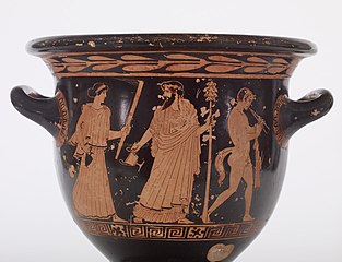 Red-Figure Bell Krater with Dionysiac Scenes