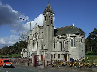 Exterior: Shrine and Parish Church