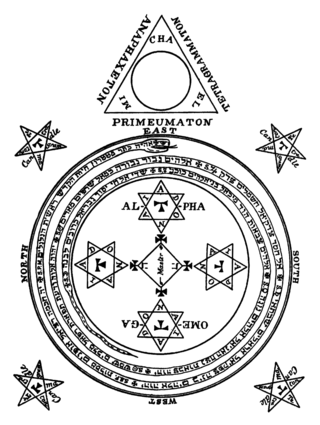 Sorcery (<i>goetia</i>) Magical practice involving evocation of demons