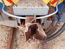 Willison coupler on South African 2 ft (610 mm) narrow gauge Class 91-000 no. 91-004 Willison coupler.jpg