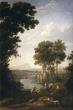 Thumbnail for Landscape with the Finding of Moses