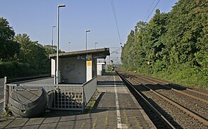 Bahnsteig Gleis 2, 2015