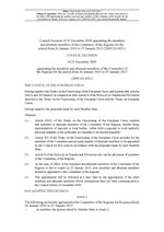 Miniatuur voor Bestand:Council Decision of 22 December 2009 appointing the members and alternate members of the Committee of the Regions for the period from 26 January 2010 to 25 January 2015 (2009-1014-EU) (EUD 2009-1014).pdf