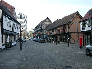 <span class="mw-page-title-main">Spon Street</span> Street in central Coventry, England