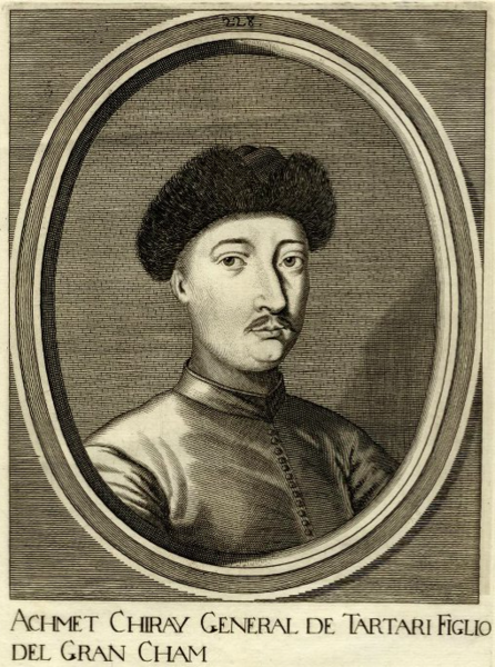 File:Crimean Khan Ahmet Giray (? - 1519).png