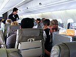 D-ADHC - air hostesses serving snacks