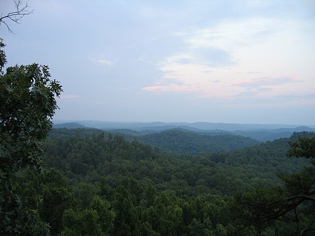 Daniel Boone National Forest in Kentucky