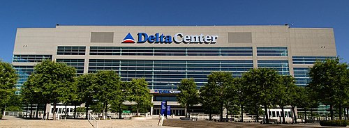 Delta Air Lines held the naming rights to the main indoor arena in Salt Lake City from 1991 to 2006.