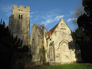 St Marys Church, Eastwell Church in Kent, England