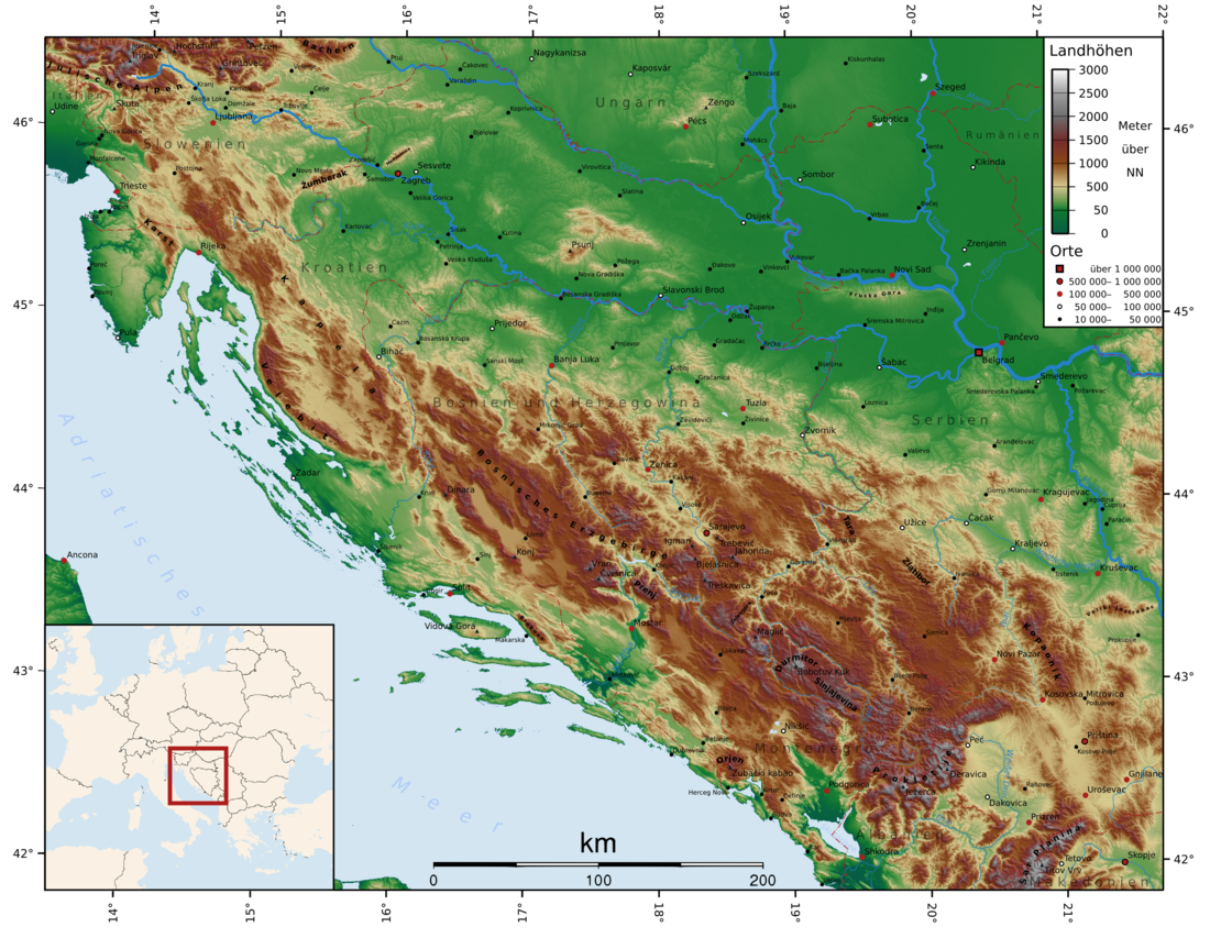 Dinarisches Gebirge