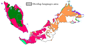 Distribusjon av Malaysia Families Languages.png