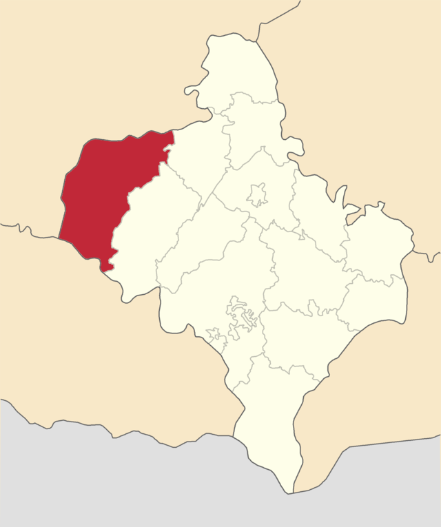 Location of Dolinas rajons