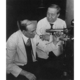 Frederick Cook (a destra) insieme al suo grande amico oftalmologo di Chicago Dr. Thompson